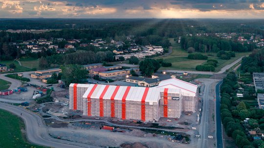 Väderskydd på Viraskolan visar vägen